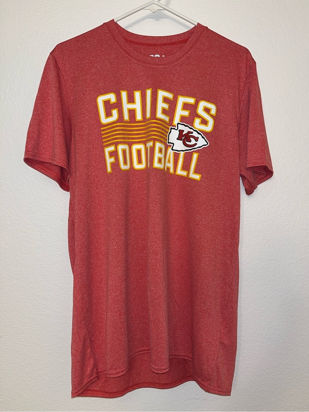 NFL Kansas City Chiefs Red Short Sleeve Logo T‑Shirt